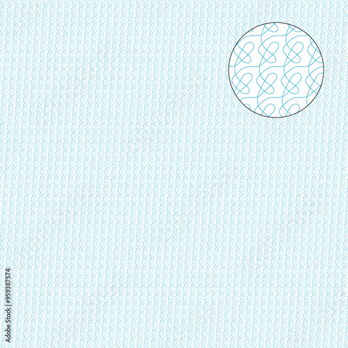 General purpose wavy protective guillotine grid with a pattern of knots