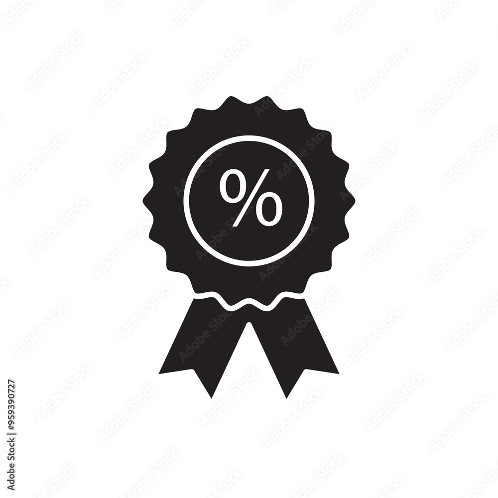 low price guarantee icon, vector flat black simple illustration for web and app..eps