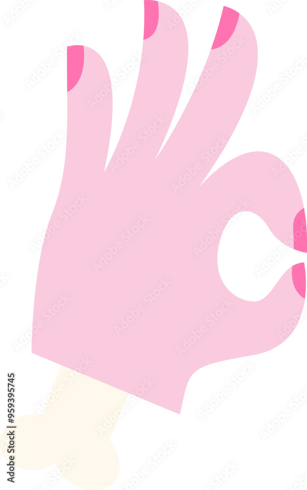 Funny Hand-Drawn Sticker Illustration Funny Hand-Drawn Sticker Illustration