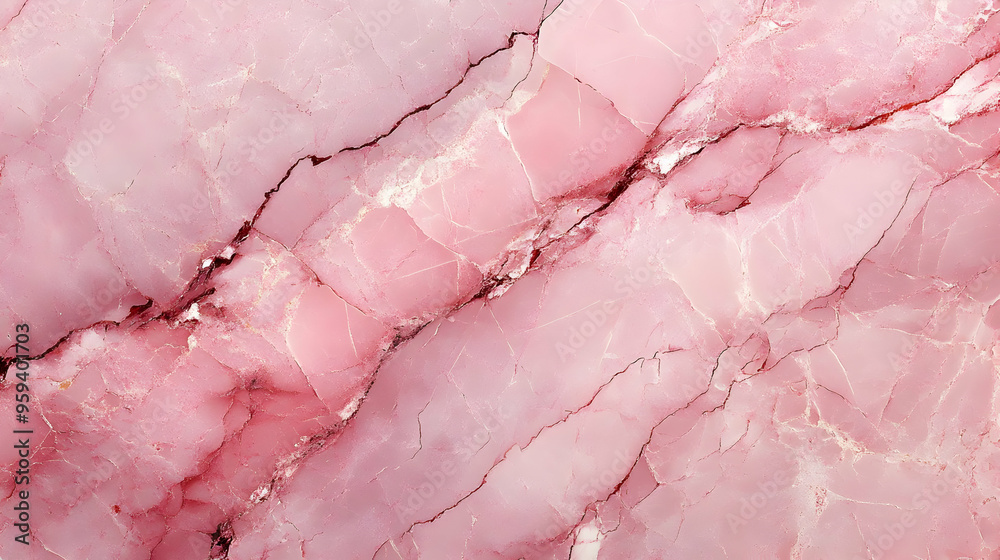 Pink Marble Texture Background Elegant Stone Design