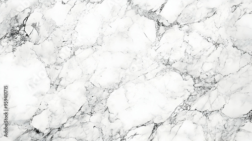 White Marble Texture Background Seamless Pattern