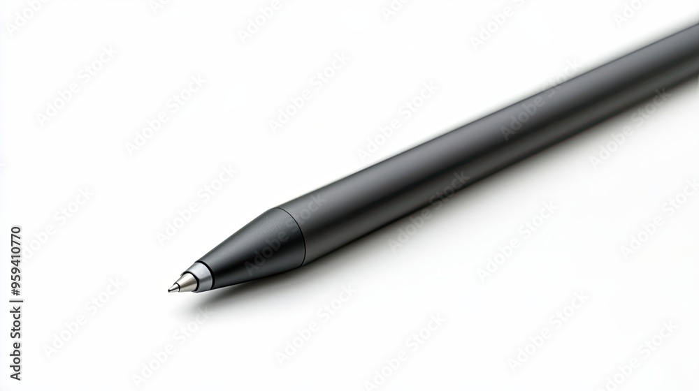 Black Pen on a White Surface Black Pen on a White Surface