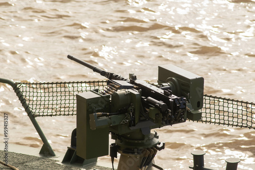 army gunship guns navy machine Gun