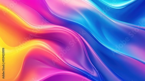 A colorful background with a rainbow colored background