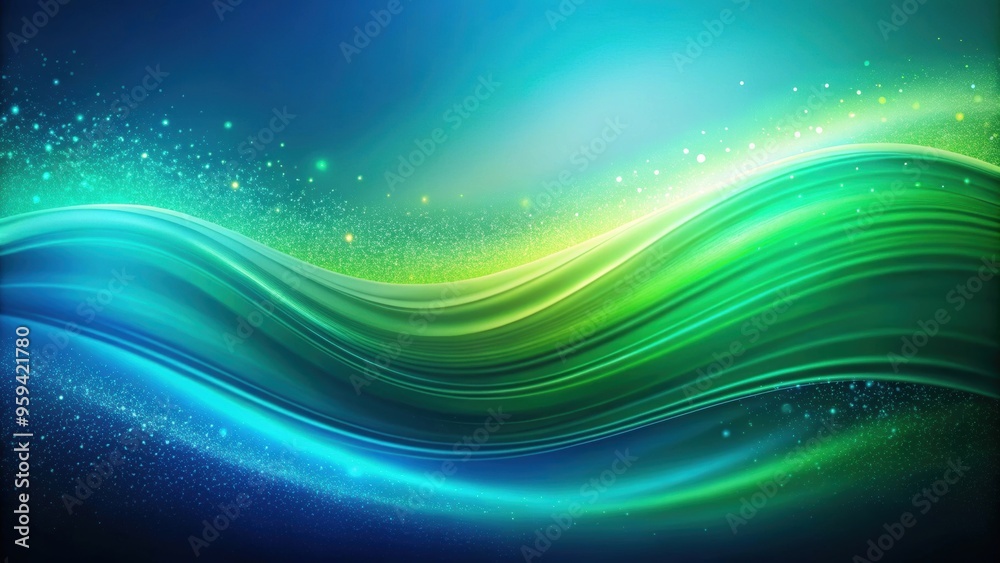 Abstract blue green gradient mesh background with grainy noise texture and dynamic flow , abstract, blue, green, blur, gradient Abstract blue green gradient mesh background with grainy noise texture and dynamic flow , abstract, blue, green, blur, gradient