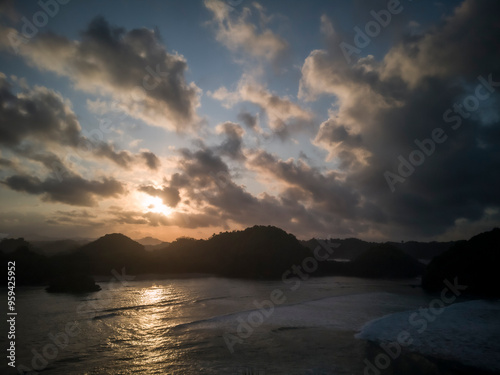 Sunrise at the beach