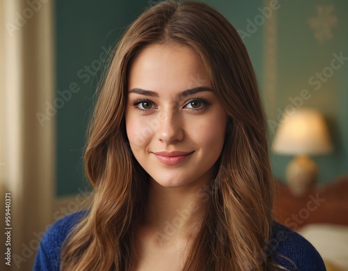 Smiling young girl