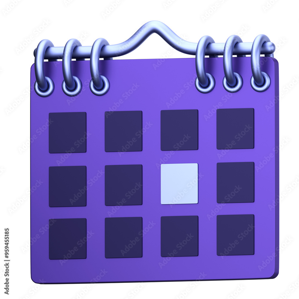 Calender 3D Illustration for uiux, web, app, presentation, etc Calender 3D Illustration for uiux, web, app, presentation, etc