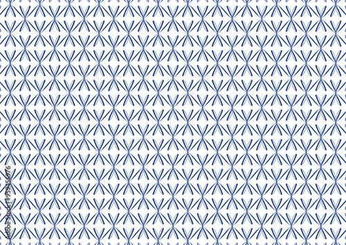 white and blue background abstract doodle art pattern  seamless pattern with flowers