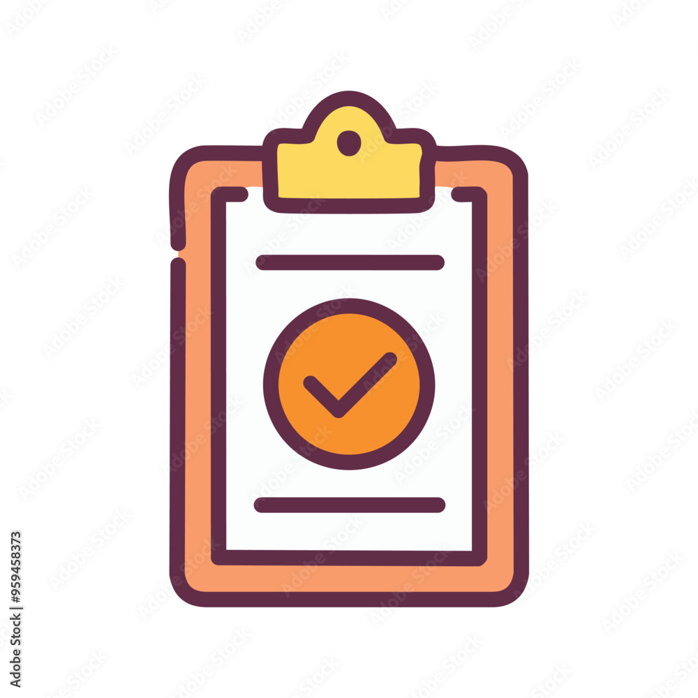 Checklist approved. Clipboard with a checkmark inside a circle, indicating completion and approval. Checklist approved. Clipboard with a checkmark inside a circle, indicating completion and approval.