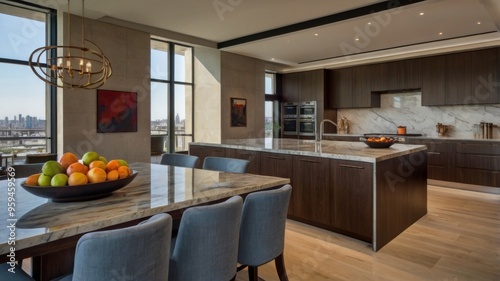 modern kitchen interior