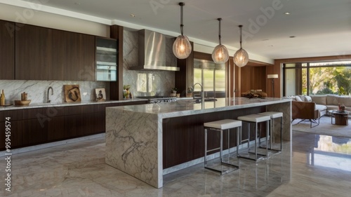 modern kitchen interior