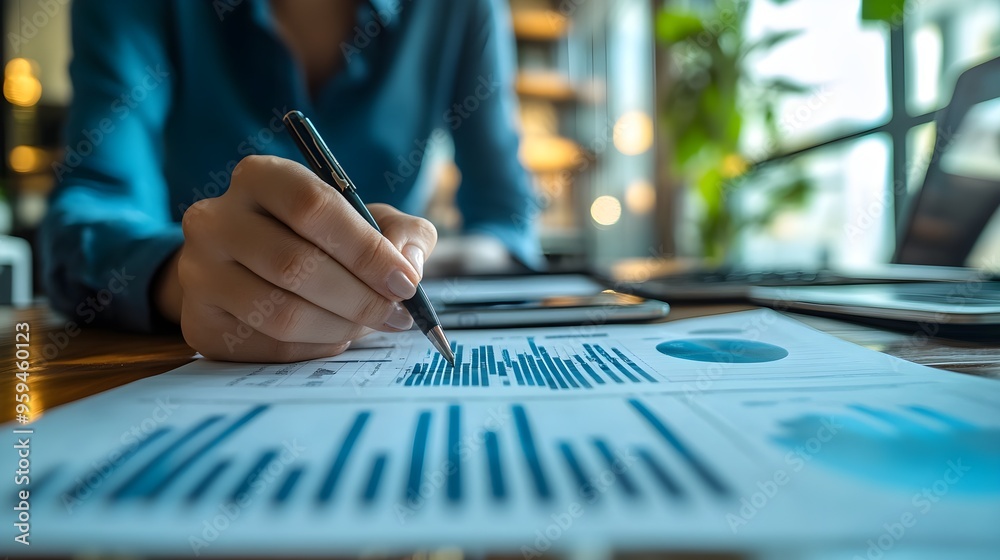 Analyzing debt-to-income ratio for a refinance pla, selective focus, long-term financial strategy, dynamic, Composite, modern home interior as backdrop Analyzing debt-to-income ratio for a refinance pla, selective focus, long-term financial strategy, dynamic, Composite, modern home interior as backdrop