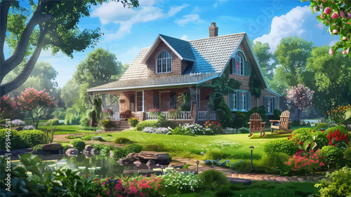 Charming Cottage in a Serene Garden