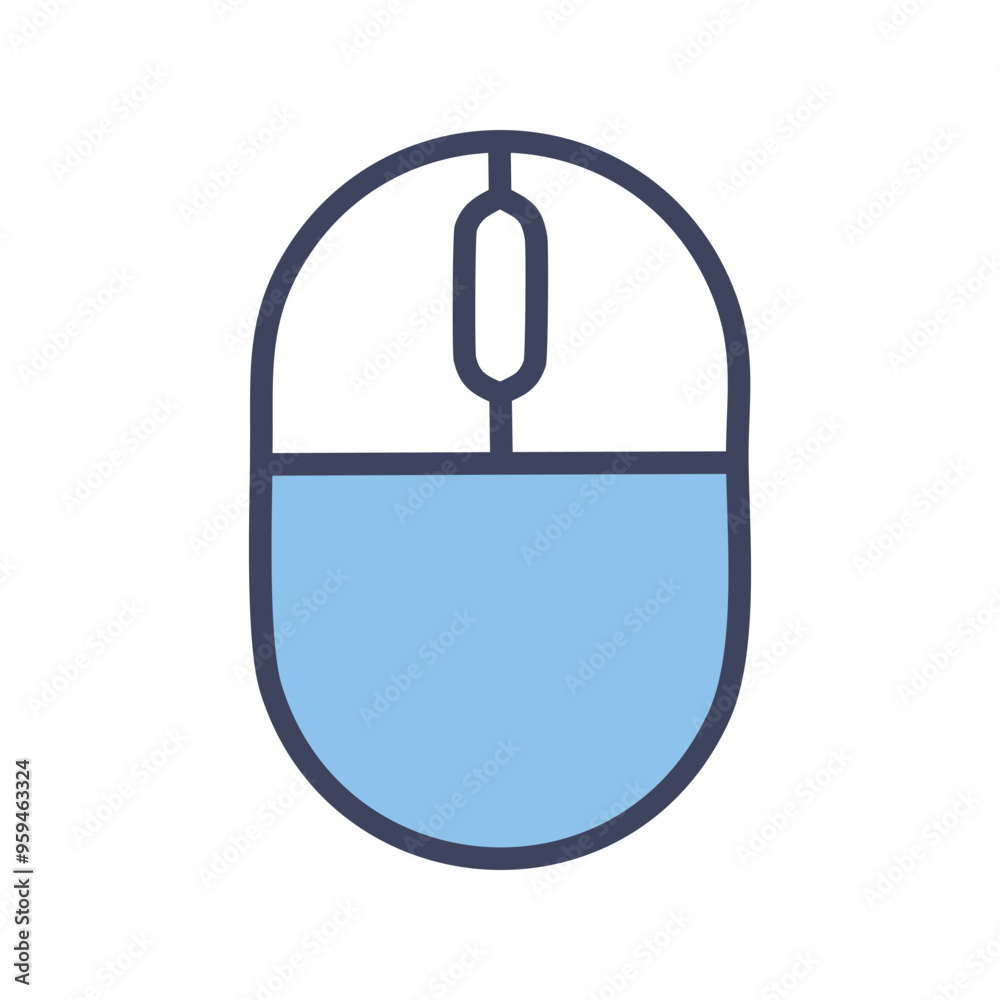 Computer mouse icon. Simple computer mouse icon, depicting a standard mouse design. Use this icon for websites, apps, or presentations. Computer mouse icon. Simple computer mouse icon, depicting a standard mouse design. Use this icon for websites, apps, or presentations.