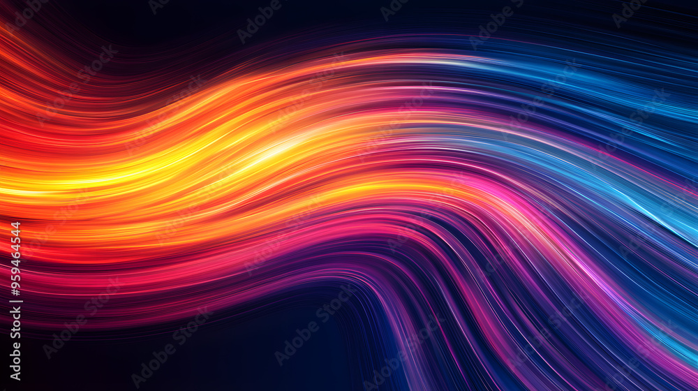 Abstract Colorful Dynamic Lines as Background Texture Abstract Colorful Dynamic Lines as Background Texture