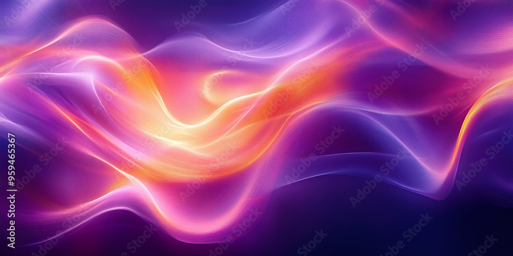 Abstract Dances of Light and Sound with Pastel Shades Abstract Dances of Light and Sound with Pastel Shades