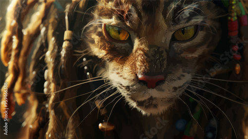 Fierce and Majestic: The Gaze of a Tiger