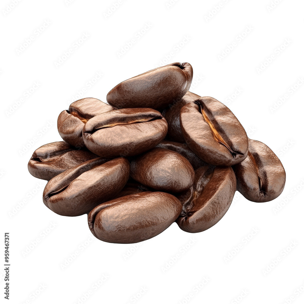 Obraz premium Coffee Beans Closeup.