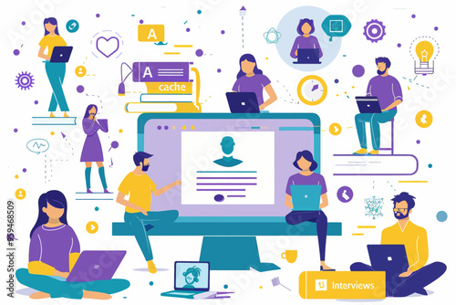 Interviewing for Jobs: A Collaborative Workplace Environment