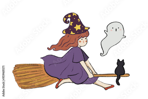 Halloween cute spooky charater costumes vector - vampire, ghost, witch, pumpkins, frankenstein