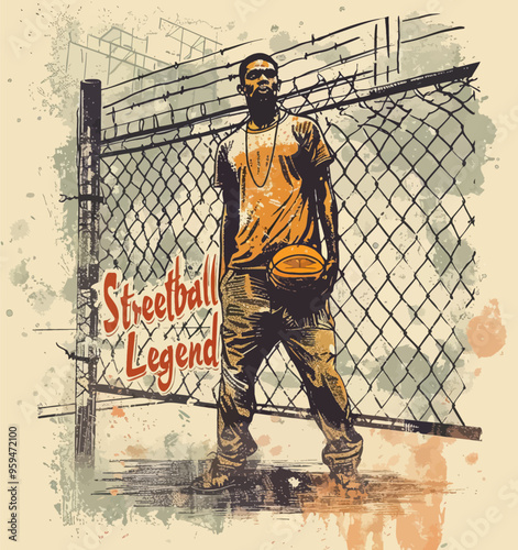 Streetball Legend: A Tribute to the Iconic Streetball Player