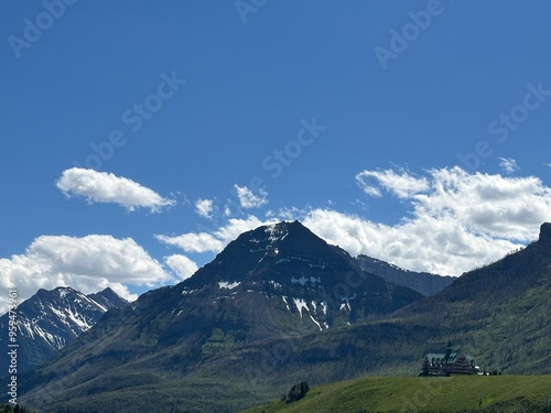 landscape with clouds