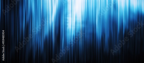 Abstract Blue and Black Striped Background