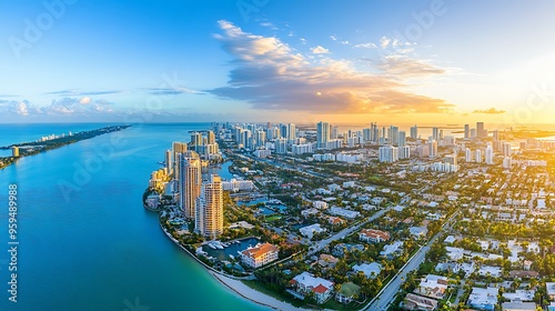Aerial photos of major cities in the United States, high-angle city architecture photos