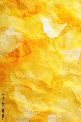 Yellow paper close-up