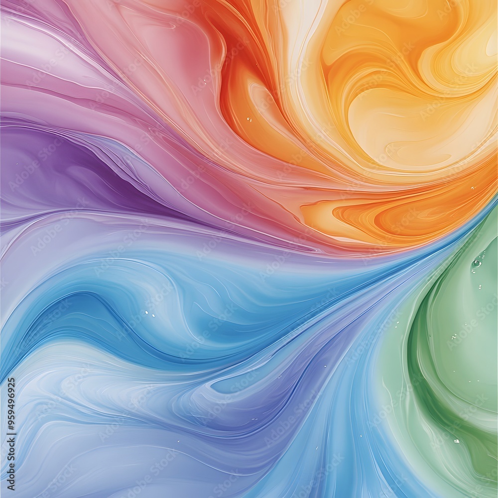 Marbled Pattern A pattern created by swirling together different colors, often used in paper and textiles., Marbled Pattern A pattern created by swirling together different colors, often used in paper and textiles.,