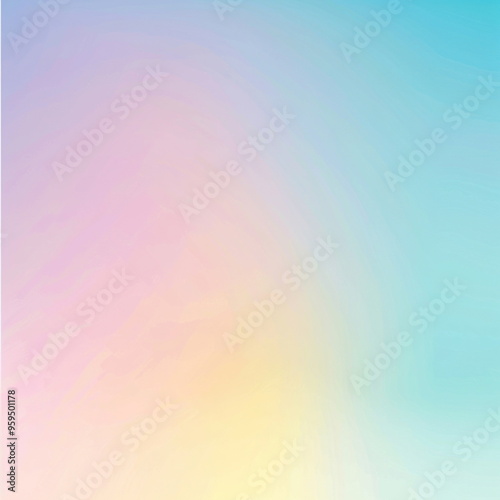 Bright Colors, Gradient Background Graphic, pastel color