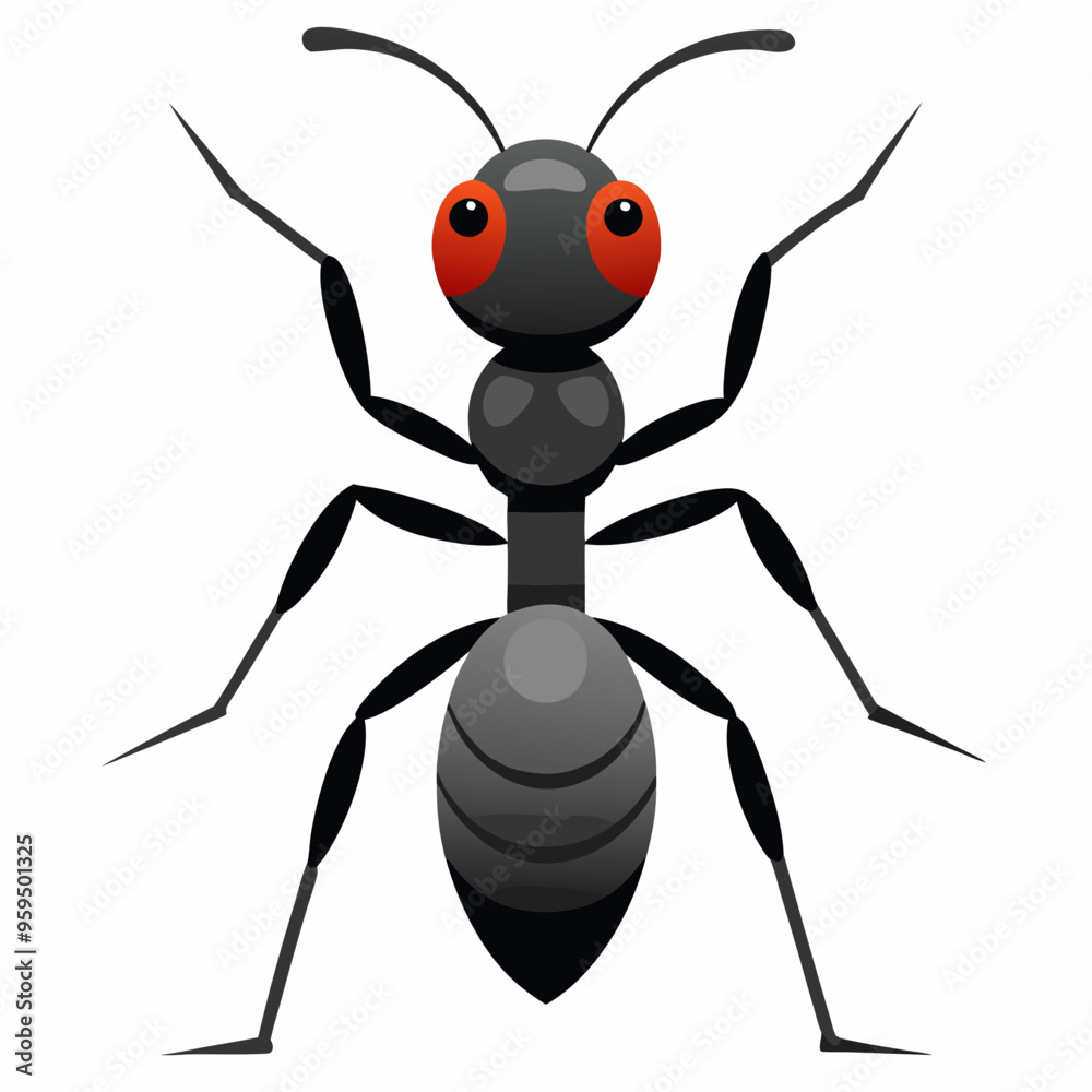 ant cartoon vector illustration ant cartoon vector illustration
