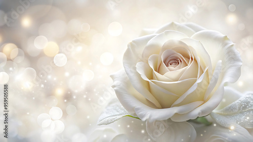 soft blurred rose silk leaf natural  background  