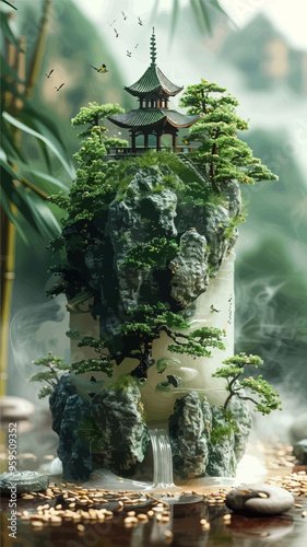 Zen Garden: A tranquil retreat in the heart of nature