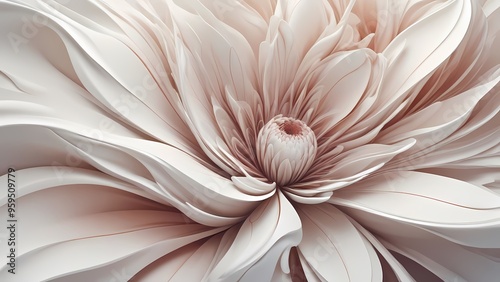 pink and white dahlia