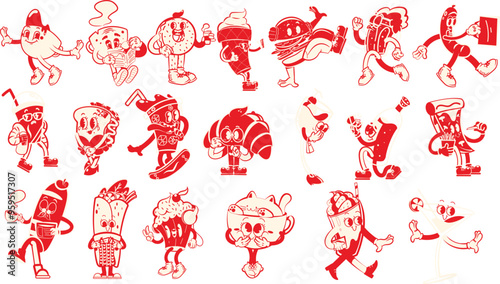 Cafe Vinoteca Illustration