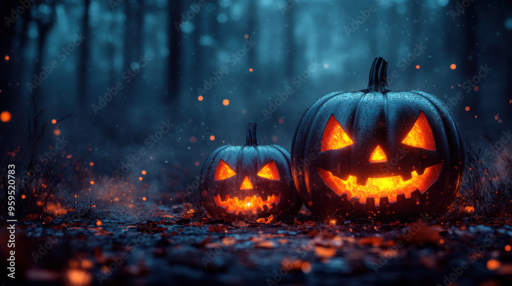 Happy Halloween holiday spooky scary background Happy Halloween holiday spooky scary background