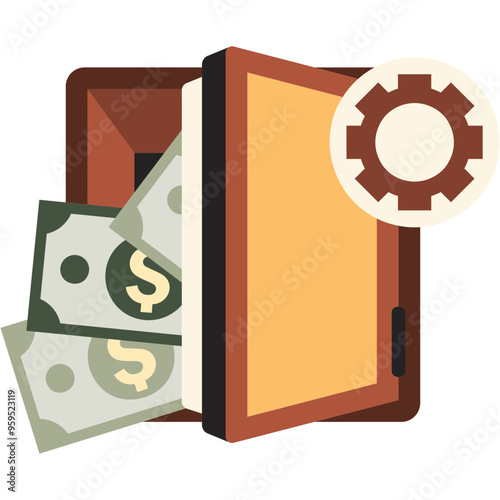 Direct Deposit Illustration