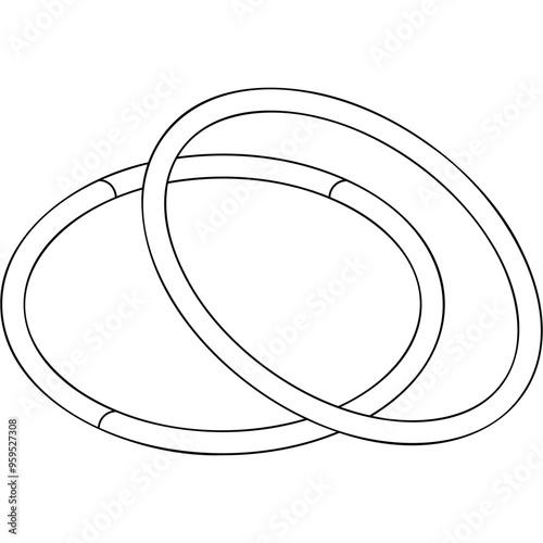 Gymnastics Hoop Icon
