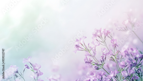 Soft watercolor splashes or strokes in muted tones, offering an artistic yet understated look