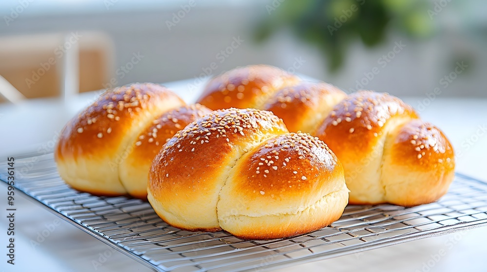 0509 09 A close-up of challah bread with a golden crust, ready to be shared at the Rosh Hashanah table 0509 09 A close-up of challah bread with a golden crust, ready to be shared at the Rosh Hashanah table