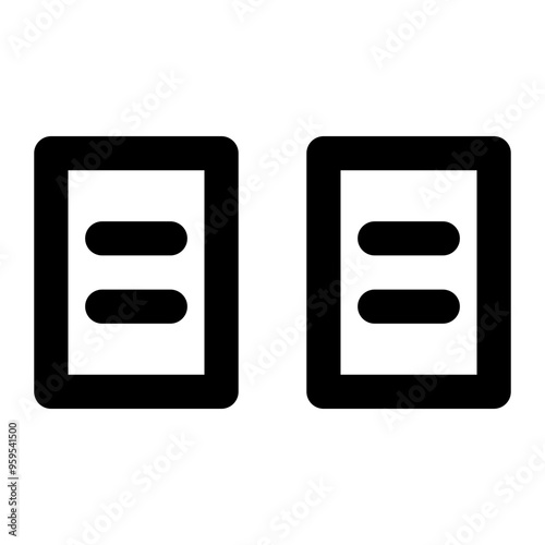 copy, copying, data, file, data warehouse outline icon