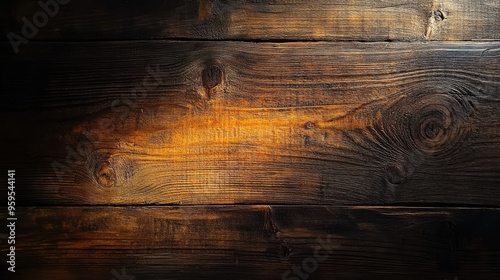 Detailed Wood Grain Texture on Table photo