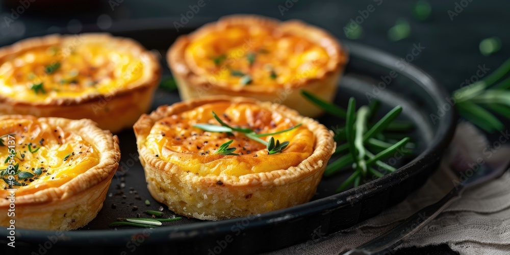 Cheddar Cheese Mini Quiches Cheddar Cheese Mini Quiches
