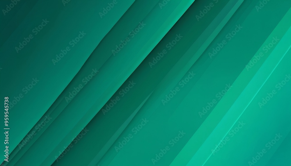 Obraz premium Abstract green diagonal lines pattern background.
