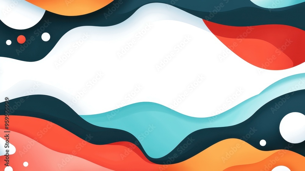 Experience modern design with smooth wave lines and vibrant textures in this abstract header layout illustration. Experience modern design with smooth wave lines and vibrant textures in this abstract header layout illustration.