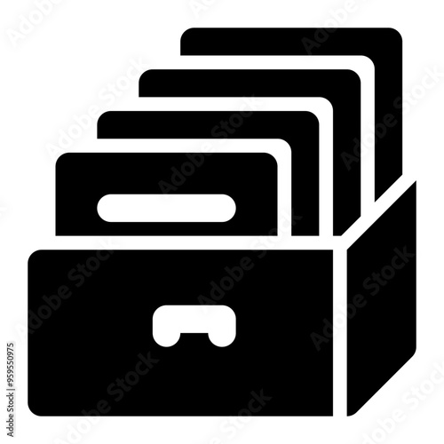 data archiving, data, archive, file, data warehouse, computer solid or glyph icon