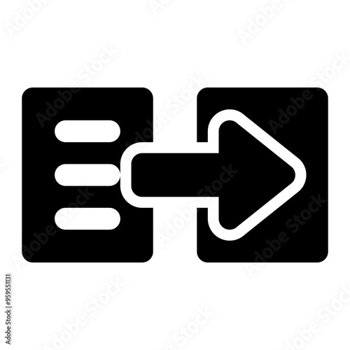 data integration, integration, data, file, data warehouse solid or glyph icon