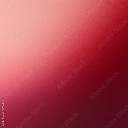 Soft Grainy Gradient from Dark Red to Pastel Pink